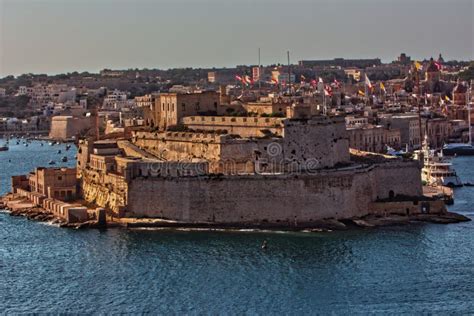 Fort St Angelo Valletta Malta Stock Image Image Of Apartment