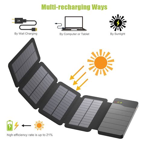 We did not find results for: ALLPOWERS 10000mAh Solar Power Bank Waterproof External ...