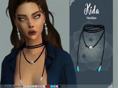 Br Sims Kida Necklace The Sims 4 Download Simsdomination In 2021