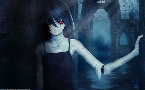 Anime Unknown Girl Dark Anime Wallpaper Anime ღ 1