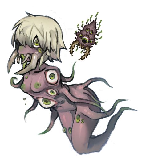 Rule 34 Areola Body Horror Breasts Eater Of Souls Terraria Female