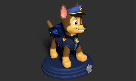Chase Paw Patrol The Movie 3d Print Model By Sinh Nguyen