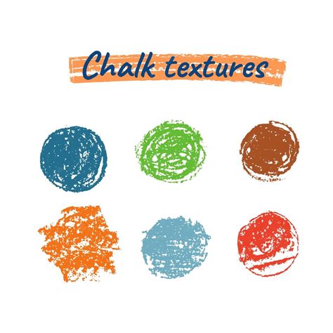 Premium Vector Chalk Grunge Textures