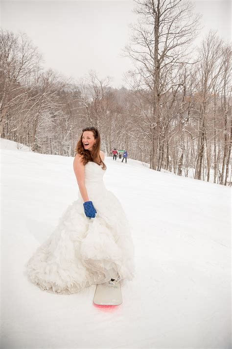 This Couples Ski Wedding Photos Will Make You Want To Hit The Slopes