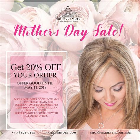 mother s know best don t miss out on our mother s day special this week get something special
