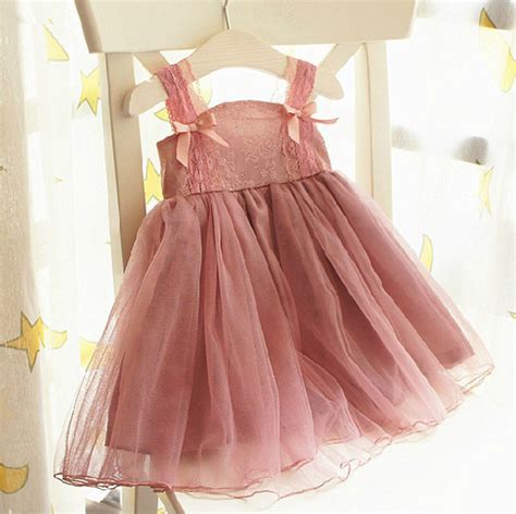 2015 Vintage Shabby Chic Girls Cute Little Girl Dresses