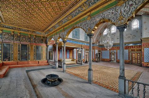 Imperial Hall Of Harem In Topkapi Palace By Ayhan Altun Topkapi