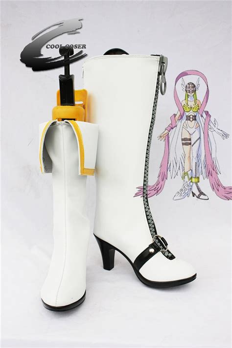 Japanese Anime Digimon Angewomon Cosplay Shoes Mm1001 Custom Made Anime