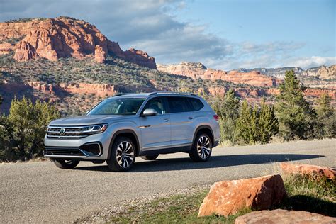 2021 Volkswagen Atlas Colors New Green Red Silver