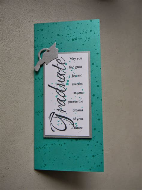 These cards come with the most generous bonuses and rewards. Marcia's Stampin' Pad: Graduation Card/Money Holder