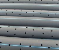 Perforated Land Drain Pipes Here Drainage Pipe Systems