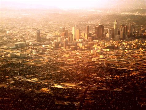 Los Angeles From Above The Los Angeles Skyline From The Sk Flickr