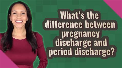 Whats The Difference Between Pregnancy Discharge And Period Discharge