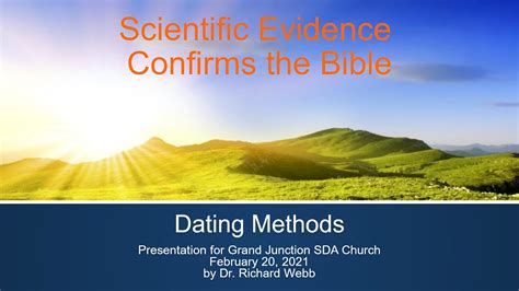 Science And The Bible Dating Methods Youtube