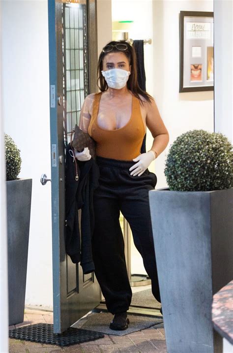 LAUREN GOODGER Leaves A Dental Clinic In Chigwell 07 05 2020 HawtCelebs