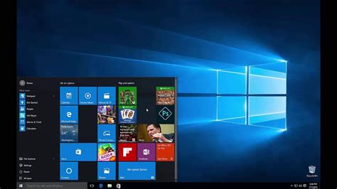 Computing 101 Windows 10 Basics The Start Menu Youtube