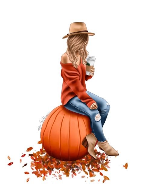 Autumn Leaves And Pumpkins Please By Elza Fouche Artist Cardly
