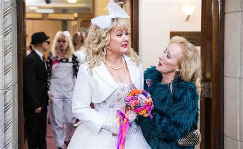 In Pictures Coronation Streets Beth And Kirks Marriage With Added