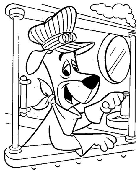 vintage hanna barbera coloring book pages coloring pages