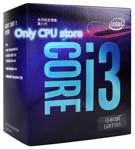 I3 8100 Box Intel Core Lga1151 Tanit