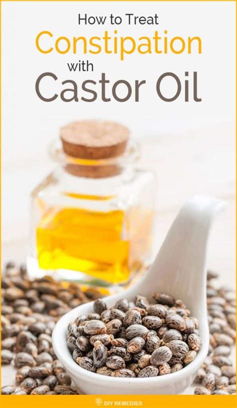 How To Treat Constipation With Castor Oil