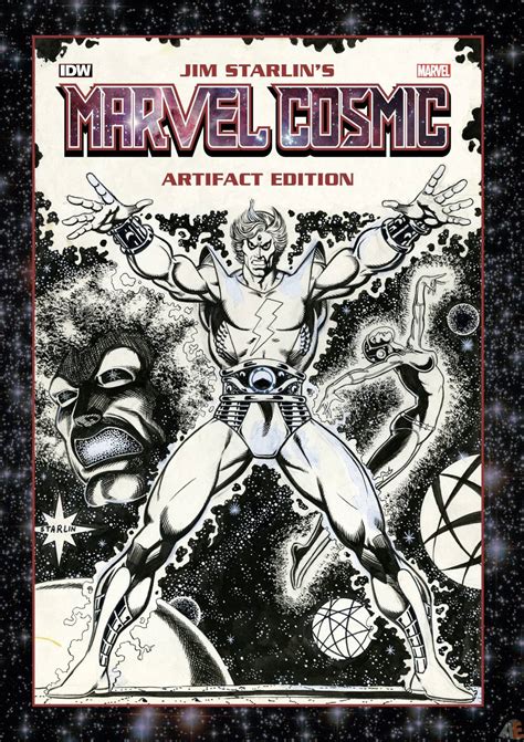 Dec170552 Jim Starlin Marvel Cosmic Artifact Ed Hc Previews World