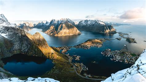 Sfondi Del Desktop Isole Lofoten Norvegia Natura Montagne 1920x1080