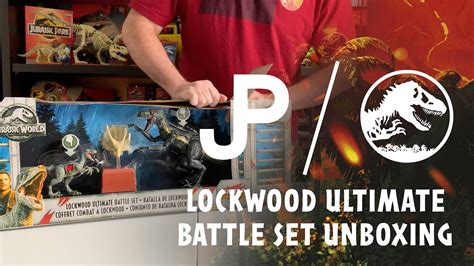 Jurassic World Lockwood Ultimate Battle Set 4K Unboxing