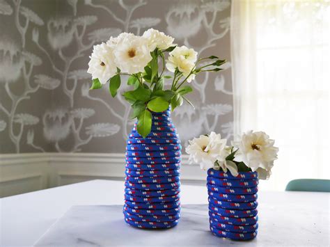 Diy Rope Wrapped Vases Happily Eva After