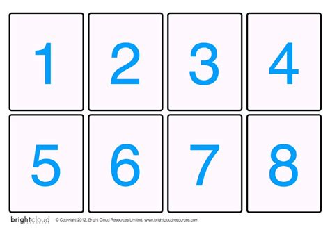 8 Best Images Of Printable Number Cards 10 20 Number Cards 1 20