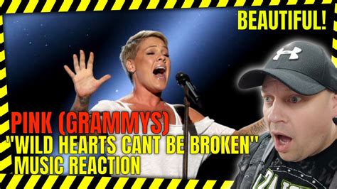 pink wild hearts cant be broken 60th grammys [ reaction ] uk reactor youtube