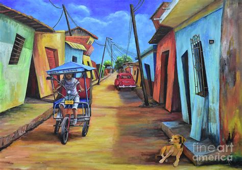 The Good Cuban Painting By Maru Bautista Pixels