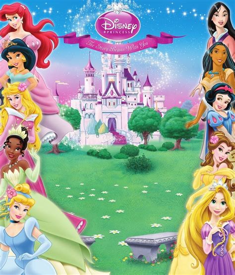 Disney Princess Photo Disney Princesses ♥ Disney Princess Invitations Disney Princess Party