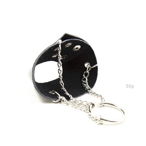 Parachute Cock Ball Stretcher Ring Real Leather Bdsm Torture Testicle Scrotum Bondage Gear Adult