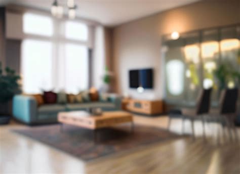 Premium Ai Image Blurred Great Living Room With Blurred Background