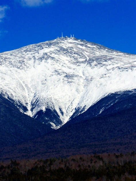 Mount Washington In Spring Rnewhampshire