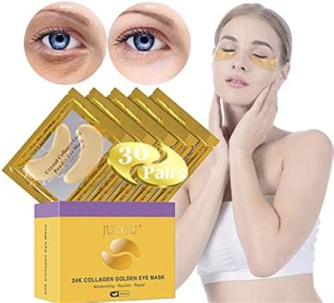 30 Pairs 24k Gold Under Eye Patch Eye Mask Collagen Eye Patch Juyou Eye Pads For Anti