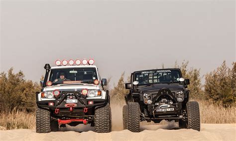 By now the 4×4 ability of the cruiser 79 has been well established. OFF-ROAD TEST - Toyota LC 79 Pick-up & Jeep Wrangler ...