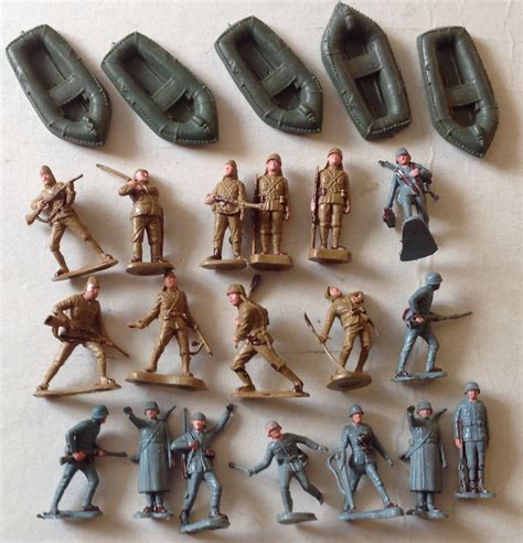 Toy Soldiers 1970 Now Caesar 172 Wwii Us Army Men Figures 10pcs Diff