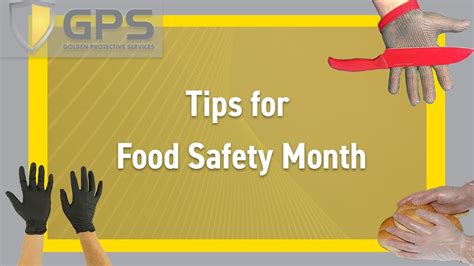 Food Safety Month Tips Youtube