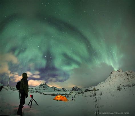 Selfjord Lofoten Norway Winter Camping Wildernesscapes Photography