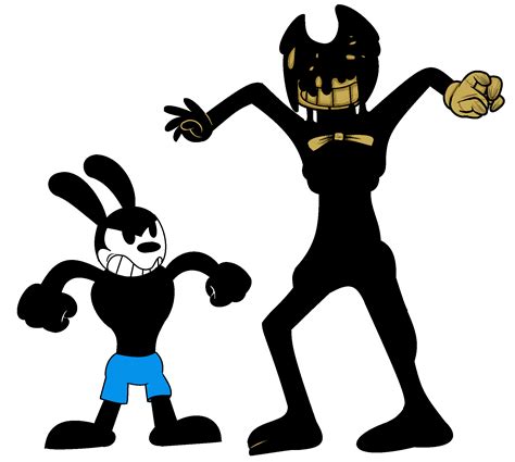 Oswald Vs Bendy Bendy And The Ink Machine Bendy And The Ink Machine Classic Cartoons Ink