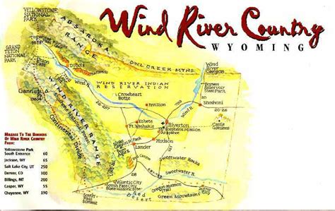 wind river map