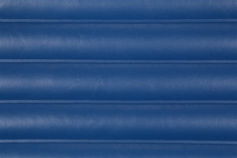 Pacific Blue Marine Vinyl Upholstery Fabric Pleated Quilted