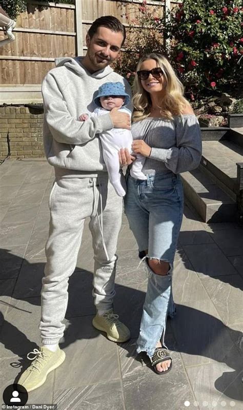 Dani Dyer And Sammy Kimmence Got To Spend His First Fathers Day Together
