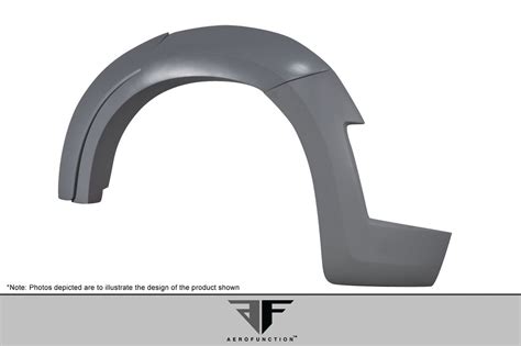 Our fender flares are flexible, durable, they do not fade from sunlight. 2015-2019 BMW X6 F16 / X6M F86 AF-1 Rear Fender Flares (PU-RIM) 6PC - 114158