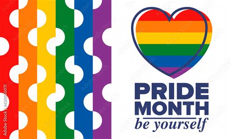 Lgbtqia Pride Month In June Lesbian Gay Bisexual Transgender