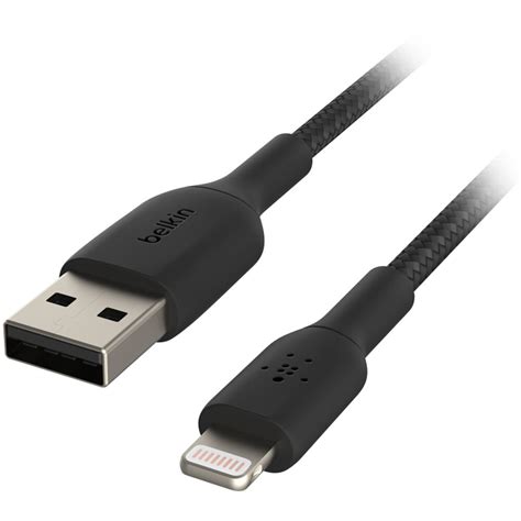Belkin Boostcharge Braided Lightning To Usb A Cable Caa002bt1mbk