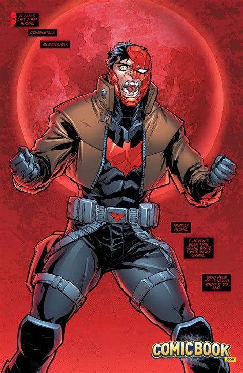 exclusive dc comics preview red hood and the outlaws 36 batman red hood jason todd red hood