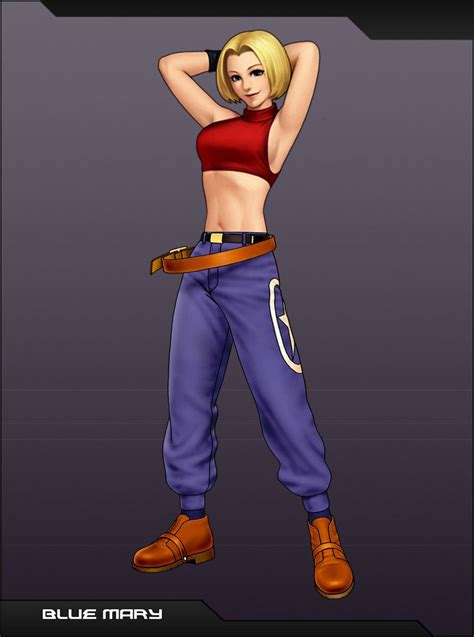 Blue Mary By Emmakof Con Imágenes King Of Fighters Kof Chica